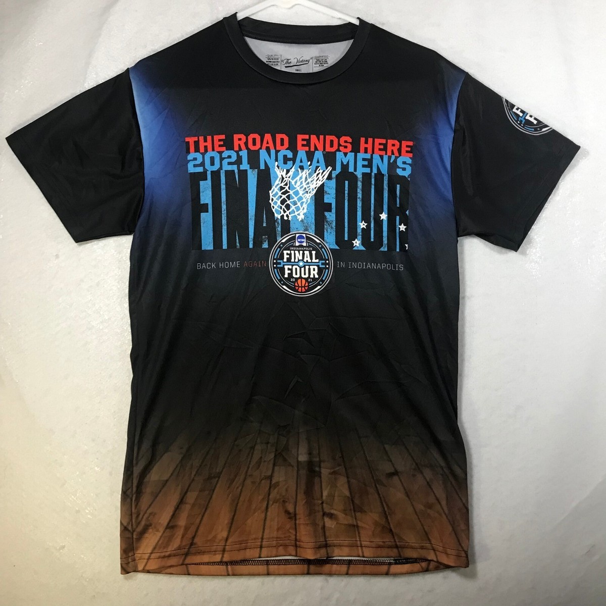 NCAA Final Four Basketball 2021 Indianapolis, IN The Victory T-Shirt Small