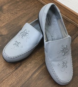 dr scholl's leather loafers womens