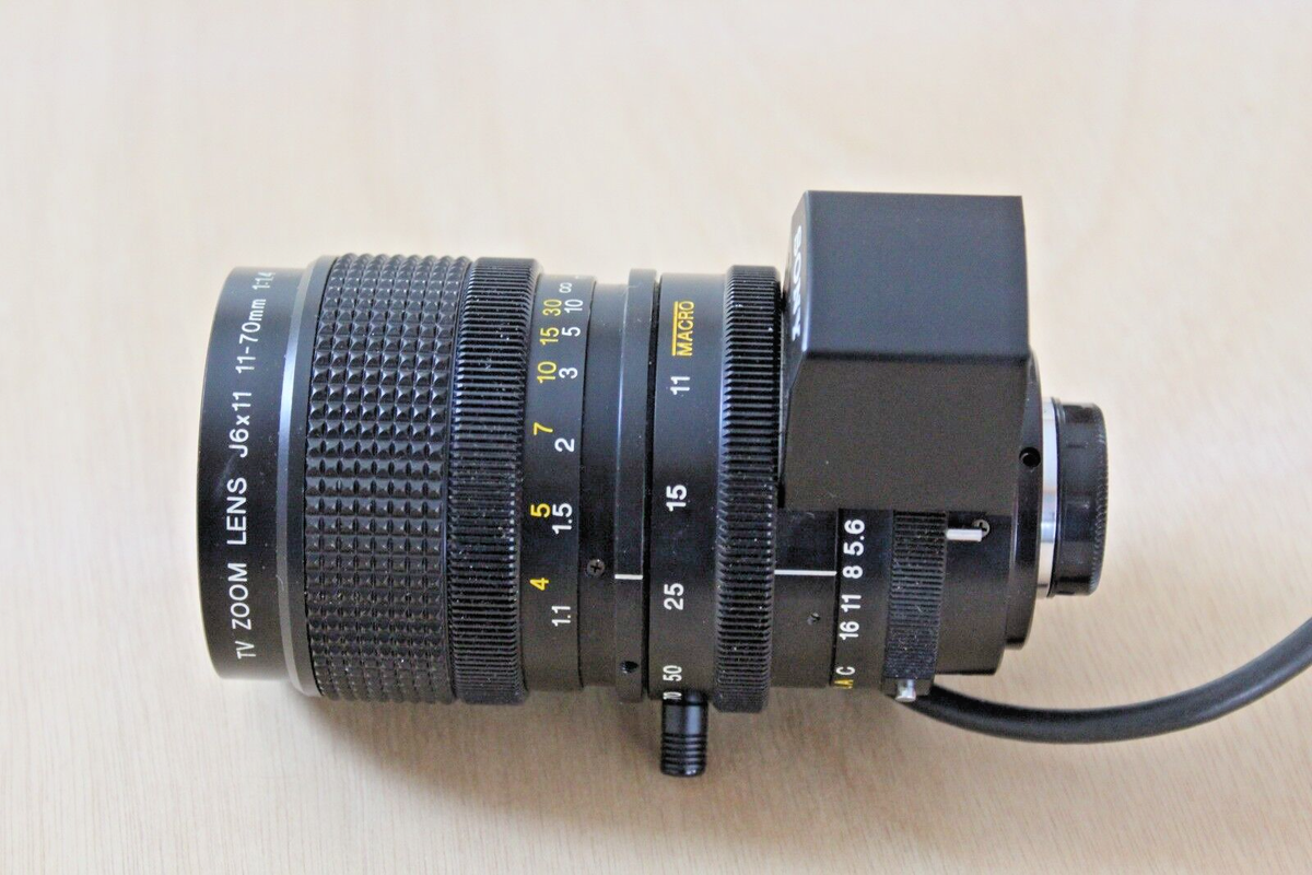 Sony-Canon Tv Zoom J6x11 11-70mm 1:1.4 Macro Industrial Sony-Canon Tv Zoom J6x11 11-70mm 1:1.4 Macro Industrial