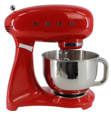 Smeg SMF03RDEU Multifunktions Küchenmaschine im 50er Jahre Design rot