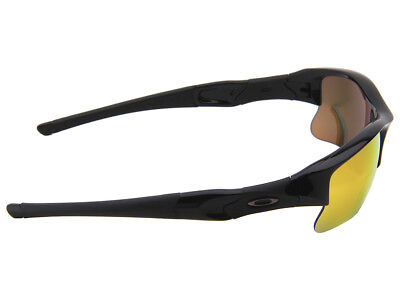 Oakley Flak Jacket XLJ Sunglasses 03-899 Polished Black/Fire Oakley Flak Jacket XLJ Sunglasses 03-899 Polished Black/Fire