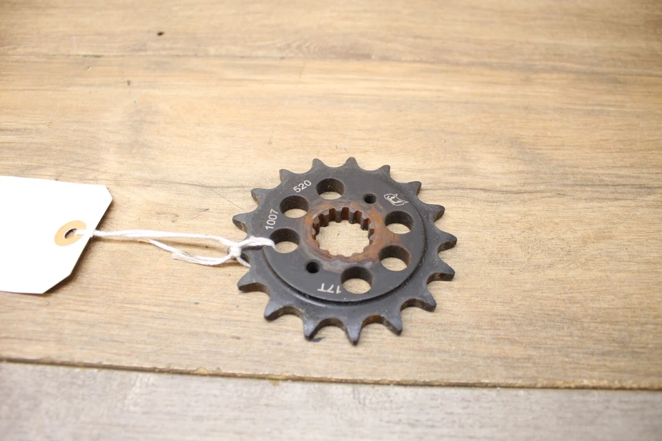 08 09 Suzuki GSXR600 GSXR750 recambio 520 CONECTOR PASO PIÑÓN 17T *BONITO Foto 2 de 4