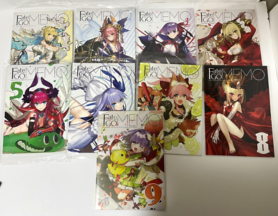 FGO Doujinshi Fate/GO Memo 9 Set wadamemo Art Book Wada Arco
