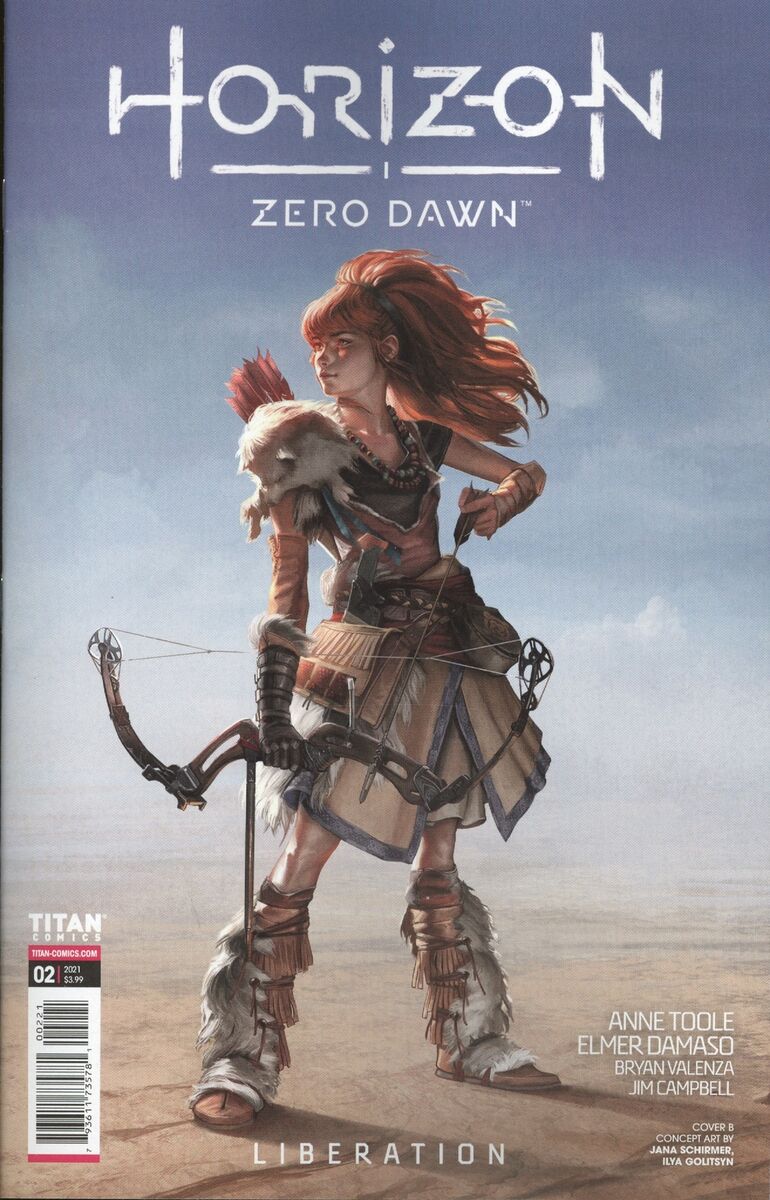 Horizon Zero Dawn # 2 Game Art Cover B NM Titan Books