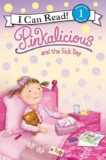 Pinkalicious and the Sick Day I Can Read Level 1 - Hardcover - GOOD