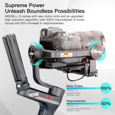 Zhiyun Weebill S 3-Axis Gimbal Handheld Stabilizer For DSLR 