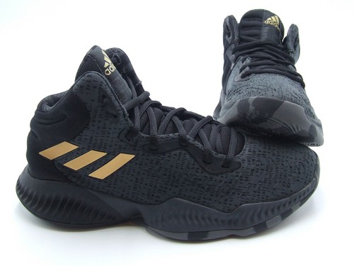 Adidas Mad Bounce 18 Black Gold Men S Size 7 5 1 Day Processing Ebay Adidas Mad Bounce 18 Black Gold Men S Size 7 5 1 Day Processing Ebay