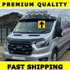 FORD TRANSIT MK8 2014-2019 SOLID SUNVISOR SUN VISOR WIND DEFLECTOR