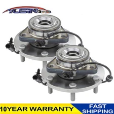 Front Wheel Hub Bearings Assy Left & Right for 2012 13 -2015 Nissan Armada Titan