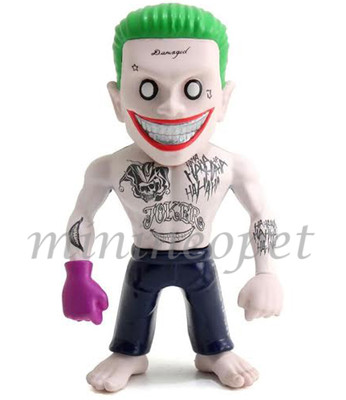 2018 JADA TOYS SUICIDE SQUAD 4" THE JOKER DIECAST Metal FIGURE DC NO: 97566 | UK