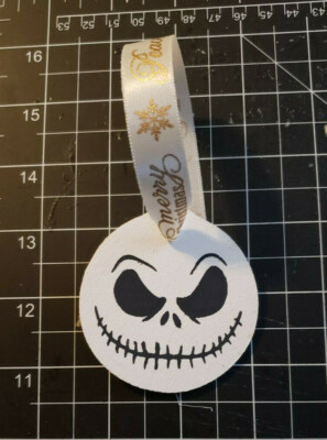 Nightmare Before Christmas Jack Christmas Ornament - Wood, Hand Painted