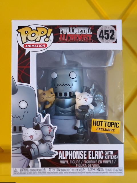alphonse elric funko pop with kittens