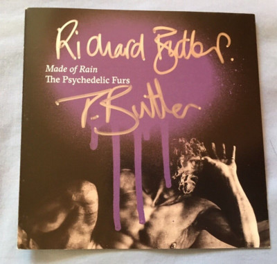 Psychedelic Furs: Made Of Rain CD + SIGNED Print: MINT Authentication