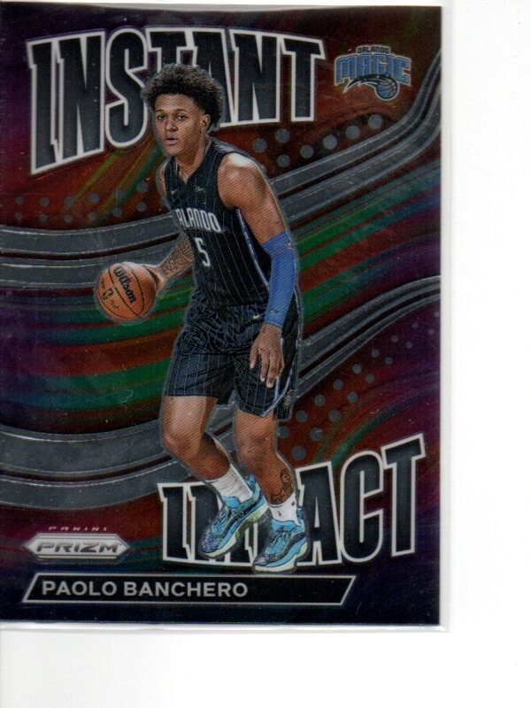 2022-23 Panini Prizm - Instant Impact #1 Paolo Banchero (RC)