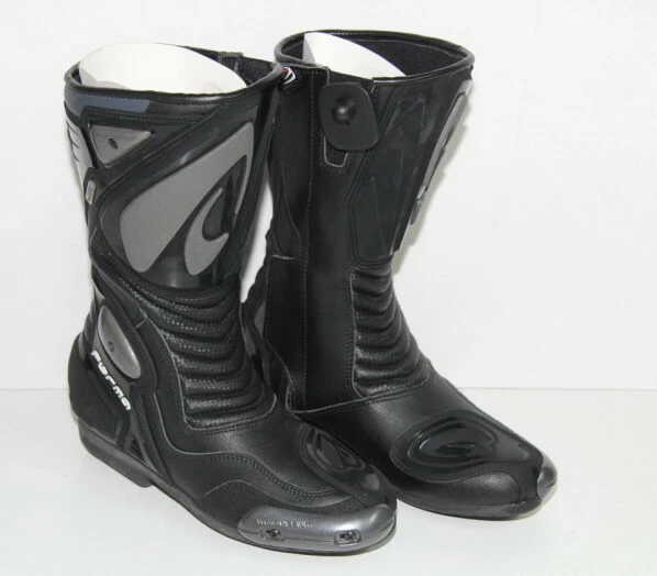 NEUF : Bottes MOTO de Piste / FORMA ARROW SX Noir T: 41 - Photo 2/4