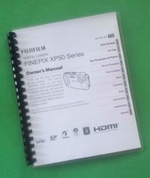 Laser Printed Fujifilm Xp50 Xp-50 Camera 130 Page Owners Manual Guide Laser Printed Fujifilm Xp50 Xp-50 Camera 130 Page Owners Manual Guide