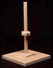 12" Sculpting Armature Wood Stand
