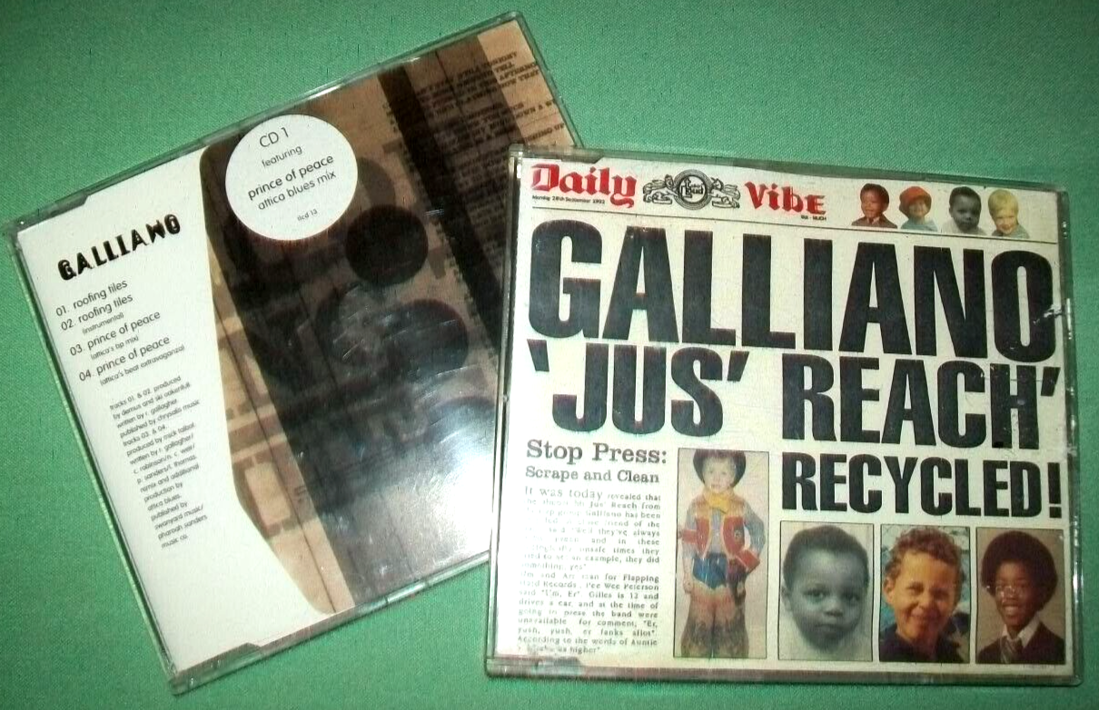 Galliano **CD LOT** Jus' Reach Roofing Tiles eBay