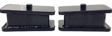 Rear 3 Lift Blocks Pair Tapered Fabricated Steel Fits 2000-21 Toyota Tundra