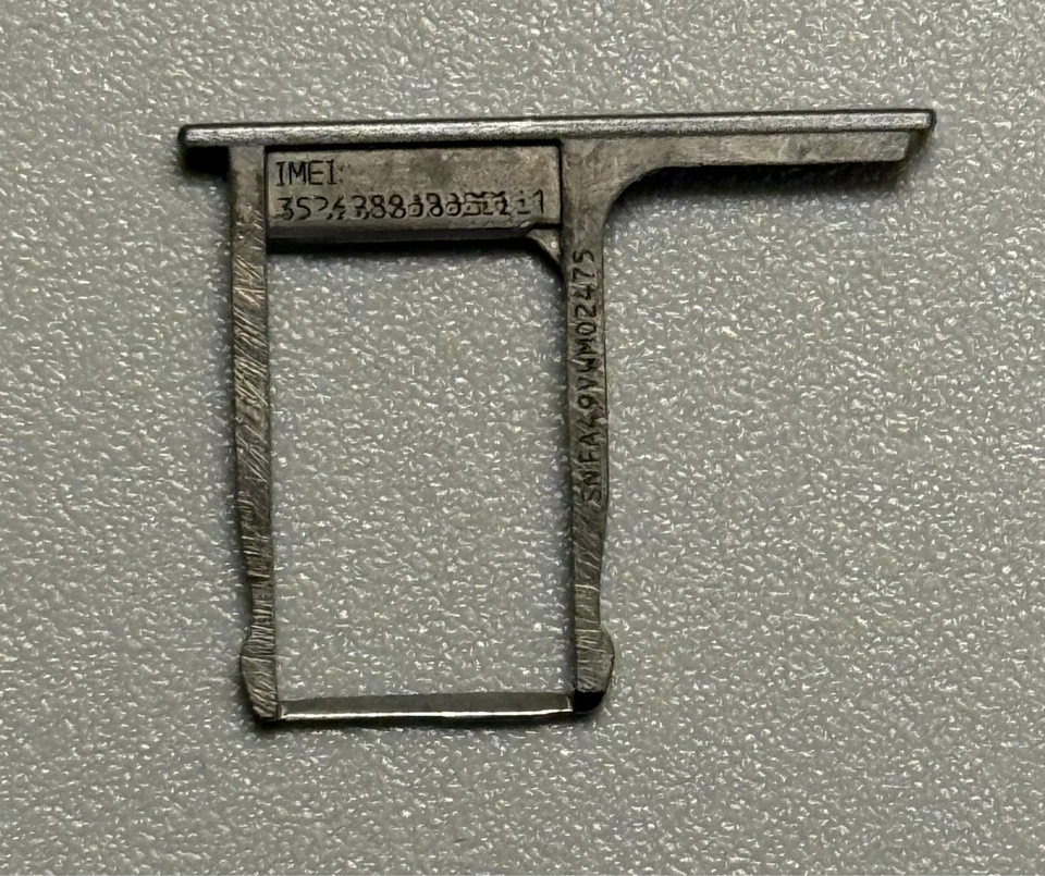 For HTC One M8 0P6B130 OEM SIM CARD TRAY GRAY - Image 2 of 2