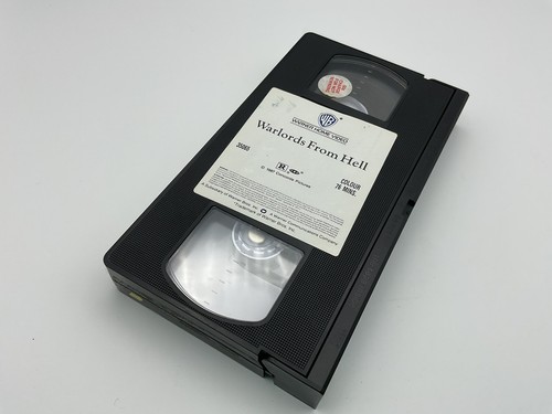 Warlords From Hell VHS Rare Retro Biker 80's WB US Brad Henson Clarke Henderson - Picture 11 of 12