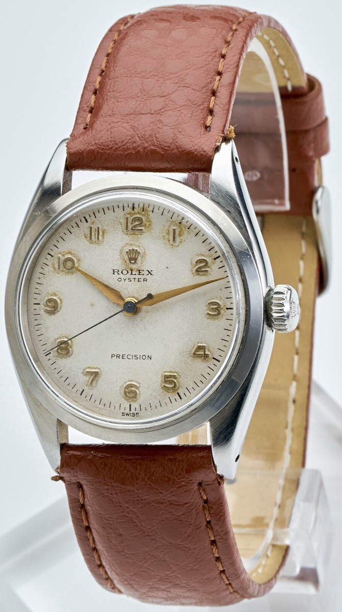 Rolex Oyster Precision '1956' Rare Ref 6422 Gents 34.5mm