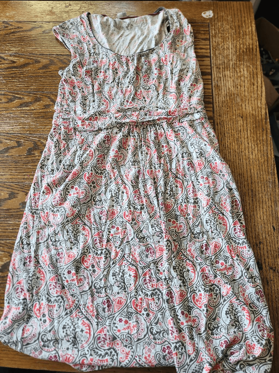Boden Margot Jersey Paisley Short Sleeve Dress Size 14L | eBay