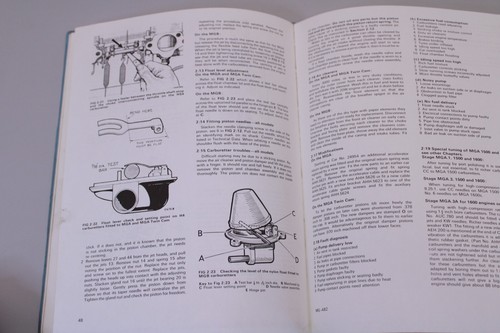 1955-69 MGA MGB Repair Manual Autobook - Picture 6 of 10