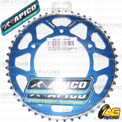 Apico Evolite Blue Rear Sprocket 50T 520 For Husqvarna TX 300 2017