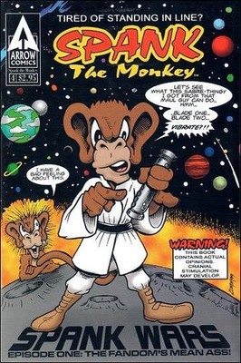 Spank the Monkey #4 FN; Arrow | Weird Science-Fantasy 29 Tribute - w/Bag+Board