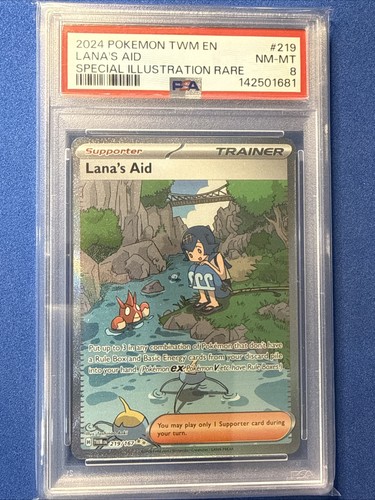 Lana's Aid graded PSA 8 for sale on eBay