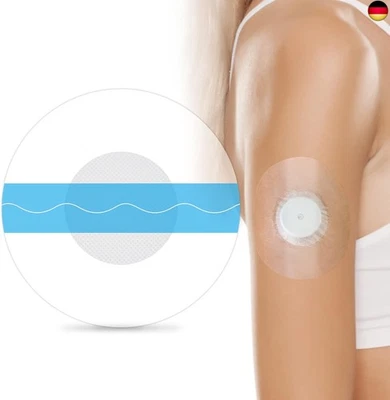 MAYLOVE Freestyle Libre Pflaster,55 Stück Wasserfeste & Atmungsaktiv