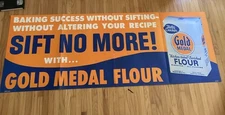 1950s Gold Medal Flour Vintage Print Ad 20x56 poster banner litho usa