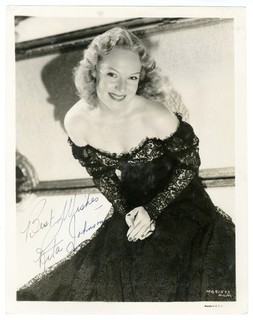 Rita Johnson Golden Fleecing 1940 Signed Original Vintage Photograph