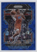 2021-22 Panini Prizm Choice Blue Prizm 35/39 Darius Bazley #237 14t3