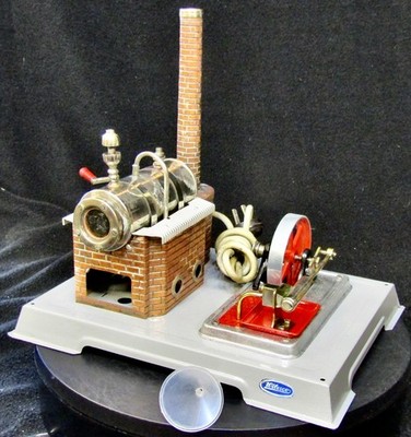Rare 1970s Electric Wilesco D8 Live Steam Engine - Toys Gift Boys Men # 1062