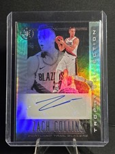 2019-20 Panini Illusions Trophy Collection Signatures Zach Collins #TC-ZCL Auto