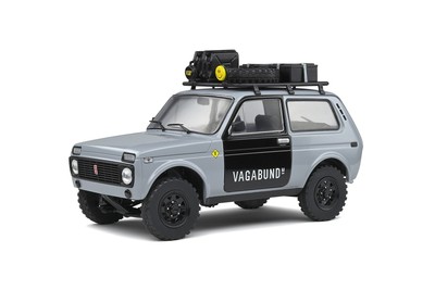 SOLID 1807302 MINIATURE LADA NIVA (VLADA) GREY 1980 1/18