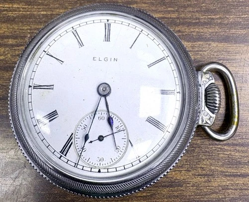 Vintage Elgin Railroad Pocket Watch 1574612