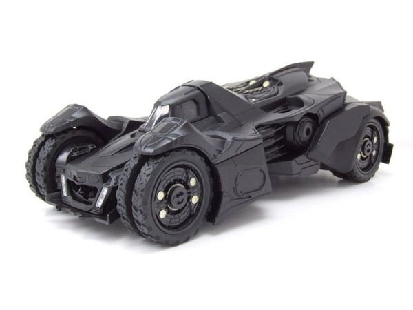 Batmobile Batman Arkham Knight 2015 Schwarz Mit Figur Modellauto 1:24 Jada Toys-image