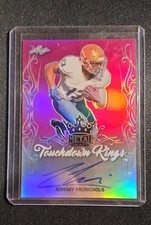 2017 Leaf Metal Draft - Jeremy McNichols #TK-JM1 Pink /15 (AU, RC)