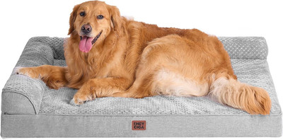Extra Large Dog Bed Othorpedic 44X32X6.5, Memory Foam XL Dog Bed with Washable R