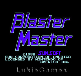Blaster Master - Fun Unique NES Nintendo Game