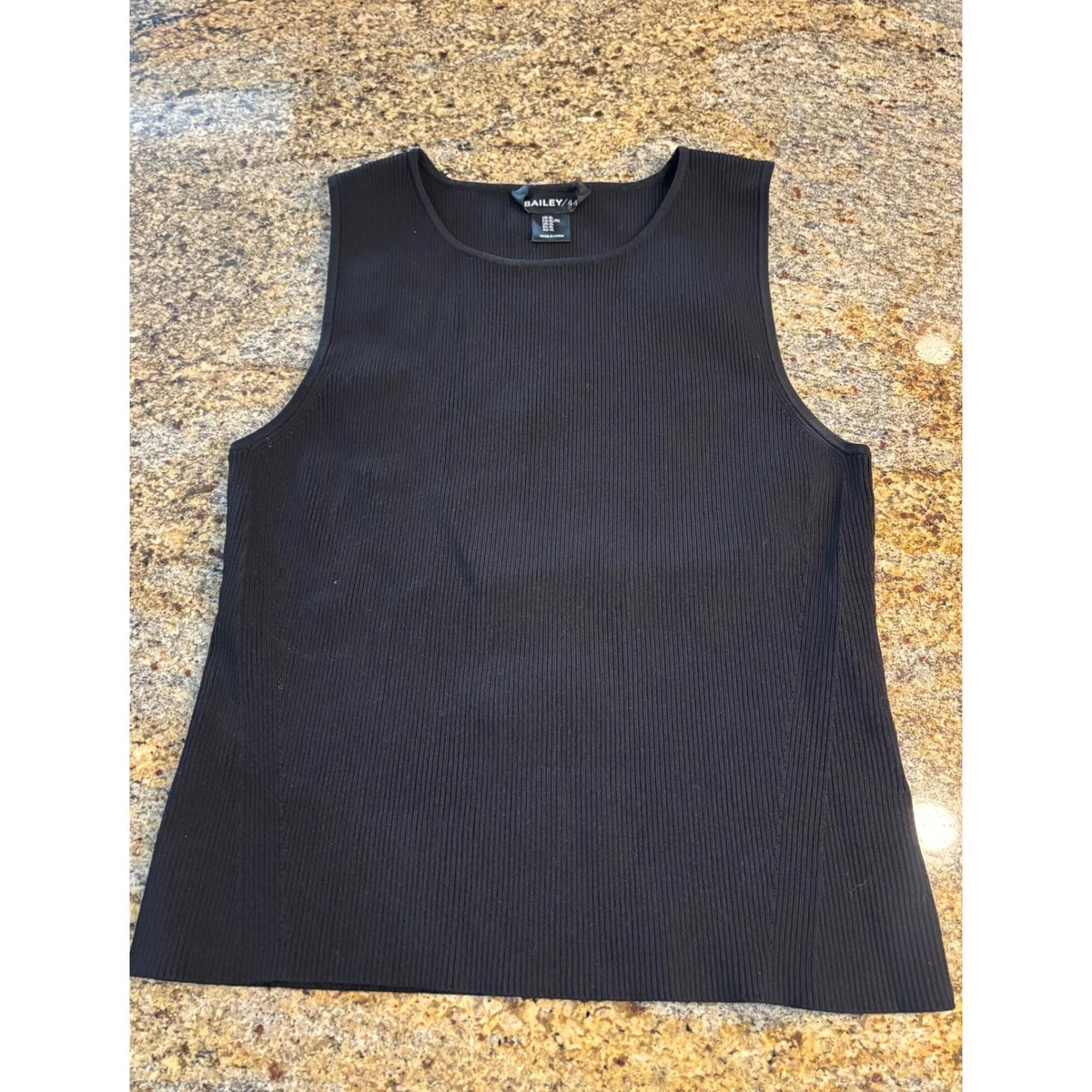 Bailey/44 タンクトップ XS Bailey 44 Black Tank Top Size XS | eBay