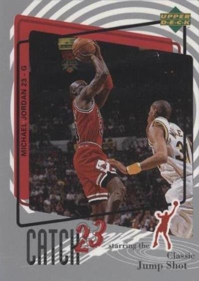 1998-99 Upper Deck Michael Jordan MJ Sticker Collection - Michael