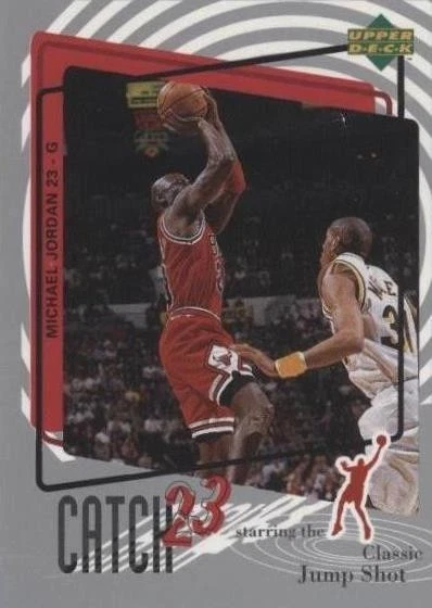 1998-99 Upper Deck Michael Jordan MJ Sticker Collection - Michael