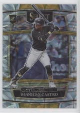 2022 Panini Select Concourse Scope Prizm Rodolfo Castro #7 Rookie RC