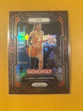 2024 Panini Prizm Monopoly WNBA #17 DiJonai Carrington Red Classic Icons Prizms