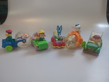 1992 Tiny Toon Wacky Rollers Happy Meal Collectables 