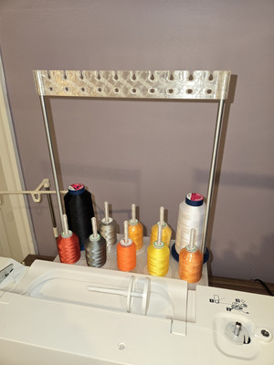 10 Thread Spool Holder for Janome Memory Craft 400e, 500e and 550e